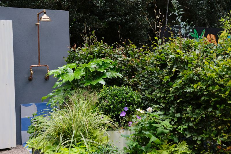 Shower Installation in Progress